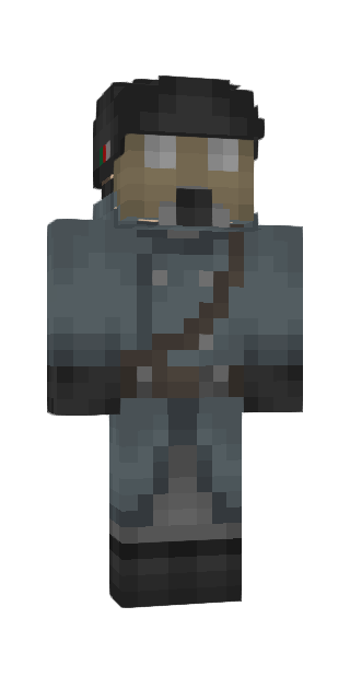 Monochrome Classic #00f4 Minecraft skin avatar
