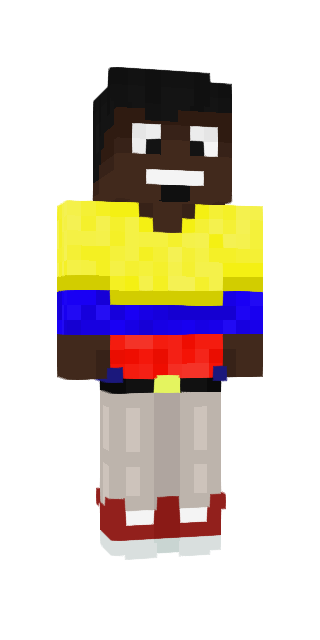 Colorful Slim #01cb Minecraft skin avatar