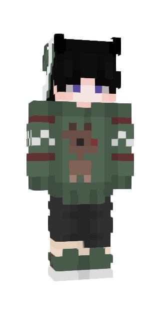 Monochrome Slim #0273 Minecraft skin avatar