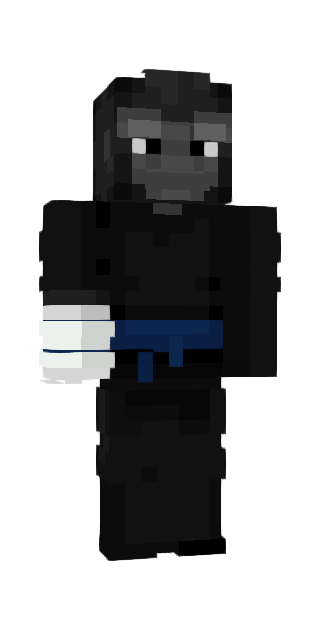 Dark Classic #030b Minecraft skin avatar