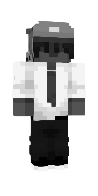 Monochrome Classic #037c Minecraft skin avatar