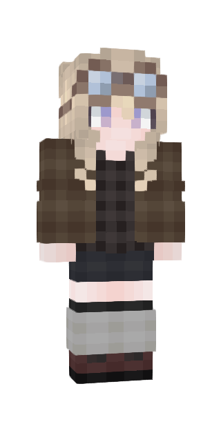 Black Slim #047f Minecraft skin avatar