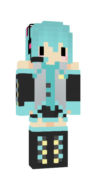 White Slim #05da Minecraft skin avatar