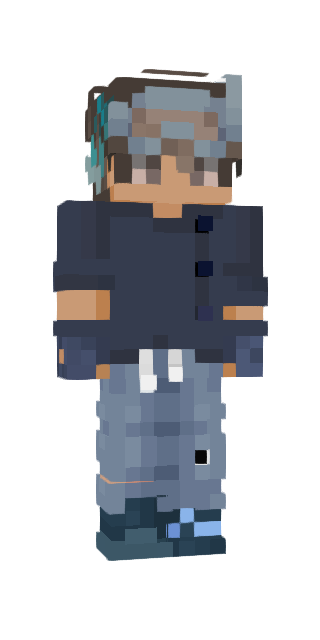 Black Slim #0637 Minecraft skin avatar
