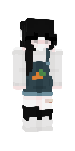 Monochrome Slim #0734 Minecraft skin avatar