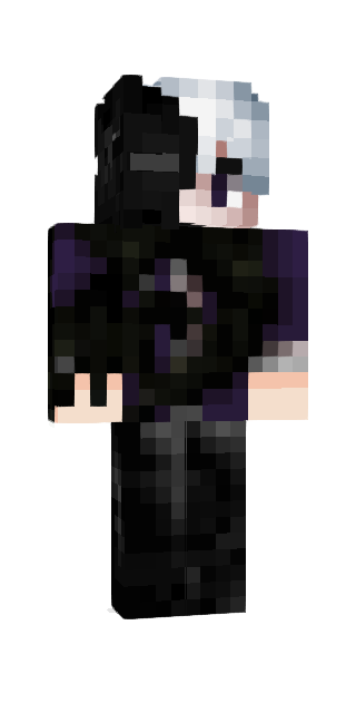 Monochrome Classic #087e Minecraft skin avatar