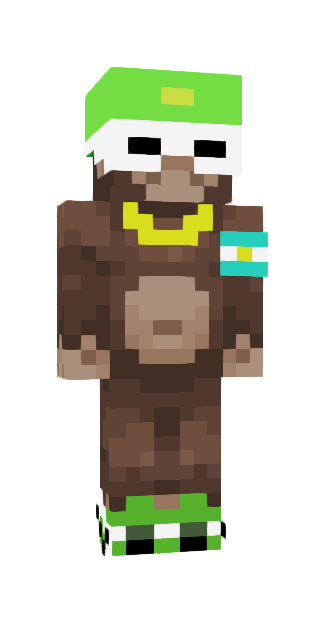 Black Slim #08a9 Minecraft skin avatar
