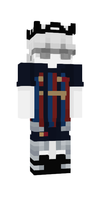 Black Slim #09a0 Minecraft skin avatar