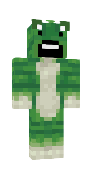 Green Classic #0ad5 Minecraft skin avatar