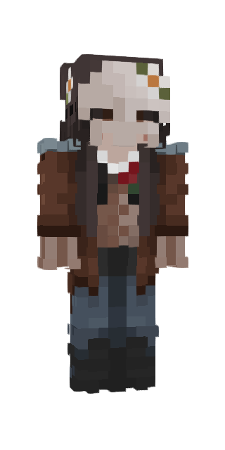 Black Slim #0b19 Minecraft skin avatar