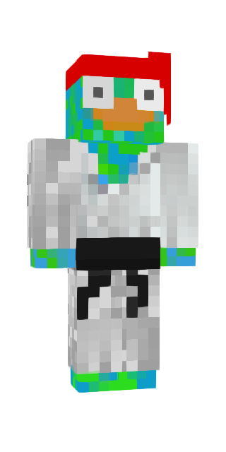 White Classic #0b1d Minecraft skin avatar