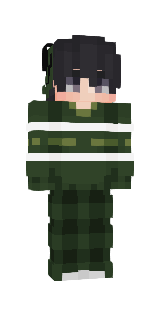 Black Slim #0bea Minecraft skin avatar