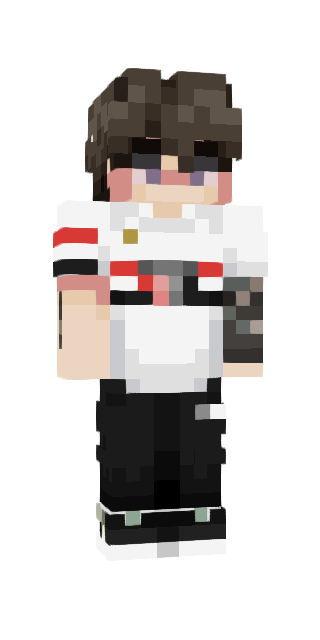Monochrome Slim #0d2d Minecraft skin avatar