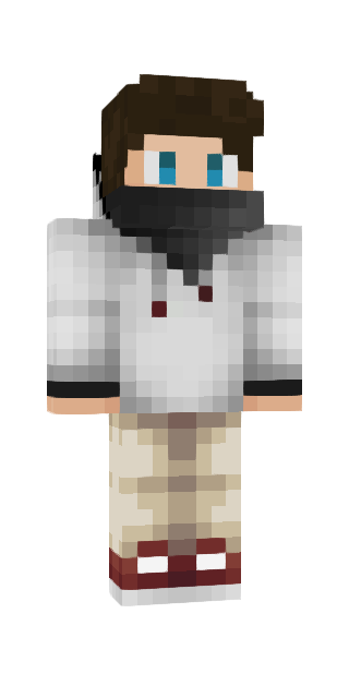 White Classic #0d3e Minecraft skin avatar