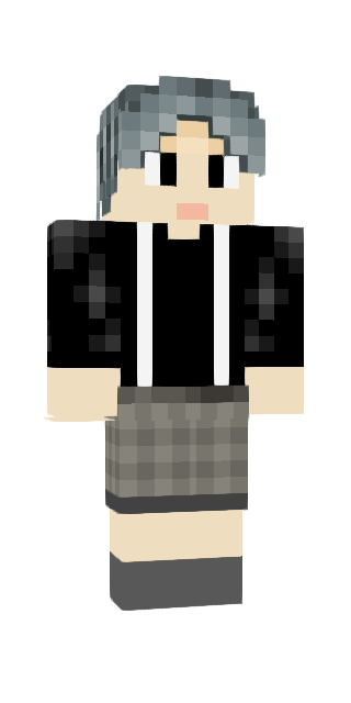 Black Classic #0d4a Minecraft skin avatar