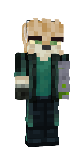 Black Slim #0e24 Minecraft skin avatar