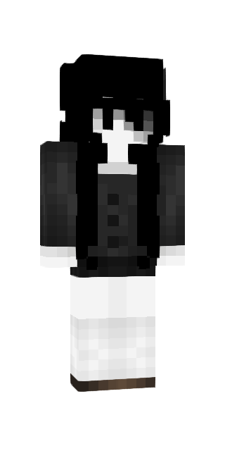 Monochrome Slim #0fea Minecraft skin avatar