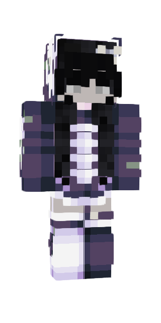 Black Classic #0ff7 Minecraft skin avatar
