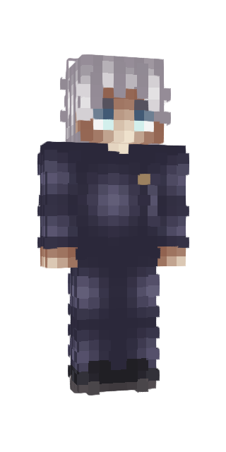 Monochrome Slim #12d5 Minecraft skin avatar