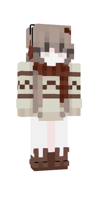 White Slim #13ff Minecraft skin avatar