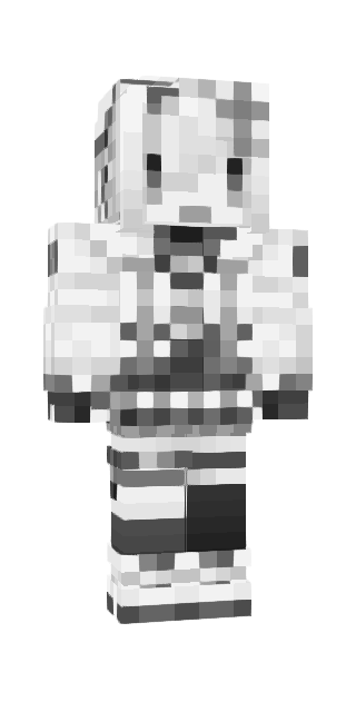 Monochrome Classic #1445 Minecraft skin avatar