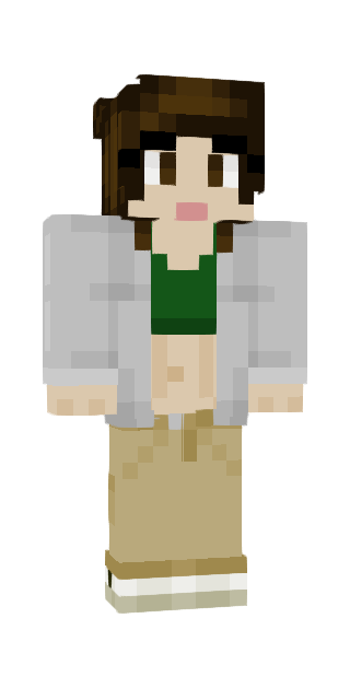 White Classic #17b7 Minecraft skin avatar