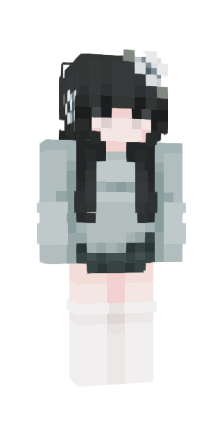 White Slim #17bf Minecraft skin avatar