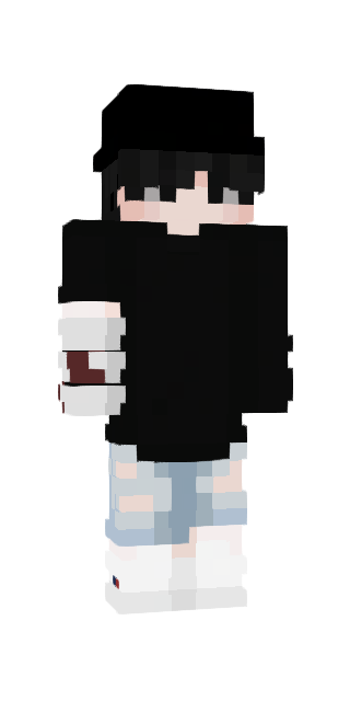 Monochrome Slim #1944 Minecraft skin avatar