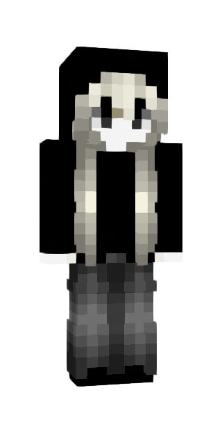 Monochrome Slim #1ae6 Minecraft skin avatar