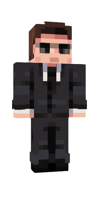 Black Classic #1b26 Minecraft skin avatar