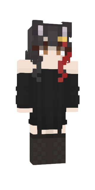 Black Slim #1c88 Minecraft skin avatar