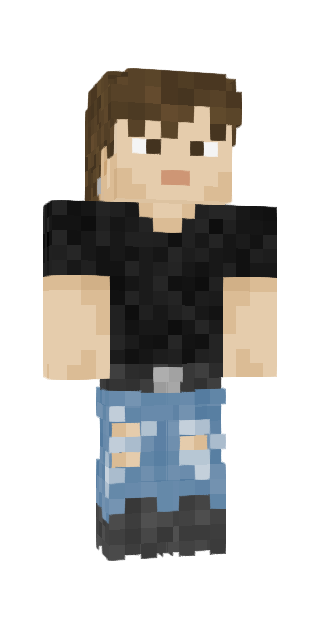Black Classic #1cdd Minecraft skin avatar