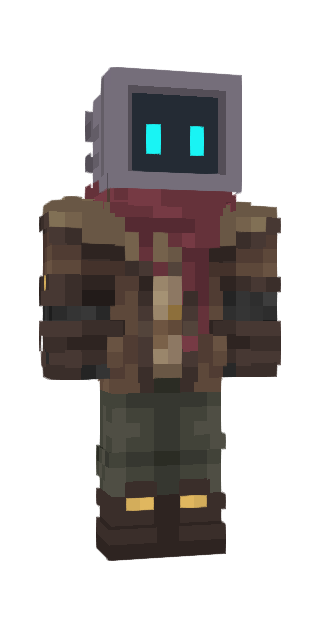 Black Classic #1f9e Minecraft skin avatar