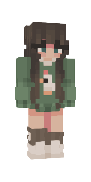 Gray Slim #1ff3 Minecraft skin avatar
