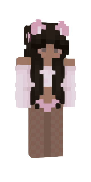 Black Slim #2158 Minecraft skin avatar