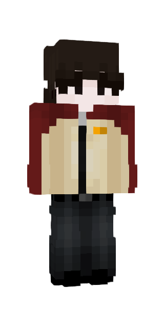Black Slim #21b3 Minecraft skin avatar