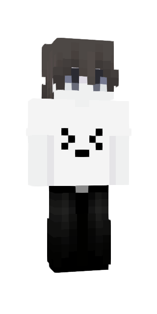 Monochrome Slim #2c2e Minecraft skin avatar