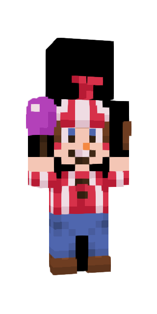 Colorful Slim #2cf9 Minecraft skin avatar