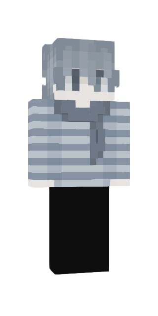 Monochrome Slim #3124 Minecraft skin avatar
