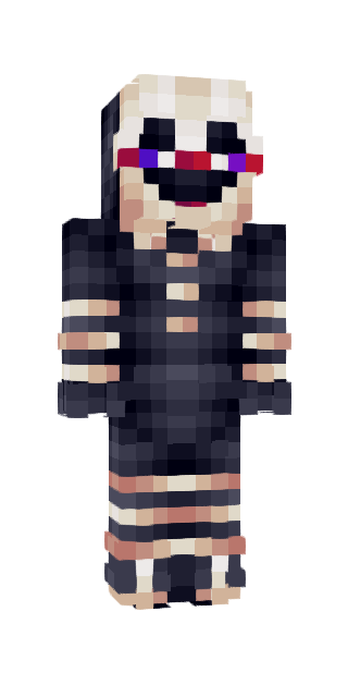 Black Slim #3141 Minecraft skin avatar