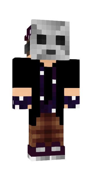 Black Classic #32d3 Minecraft skin avatar