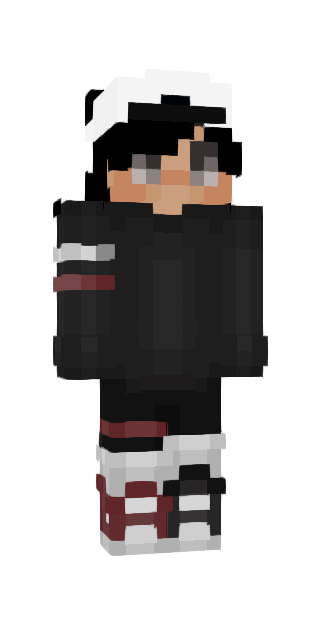 Monochrome Slim #3918 Minecraft skin avatar