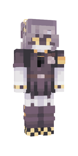 Gray Slim #39db Minecraft skin avatar