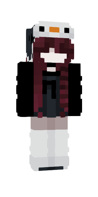 Black Slim #3a66 Minecraft skin avatar