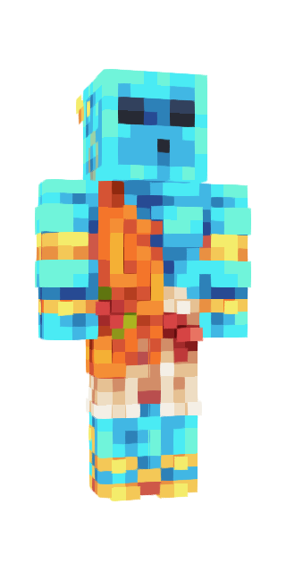 Colorful Classic #3a6d Minecraft skin avatar