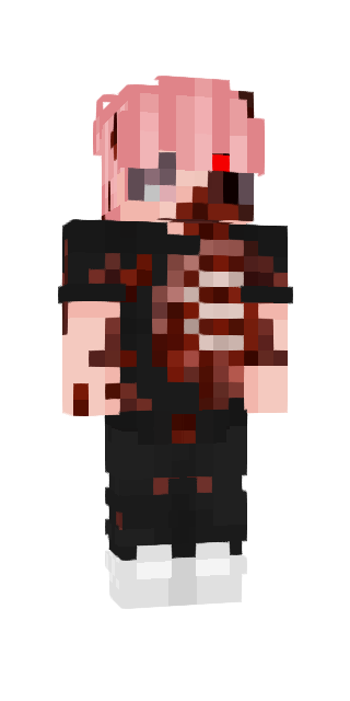 Black Slim #3ad6 Minecraft skin avatar