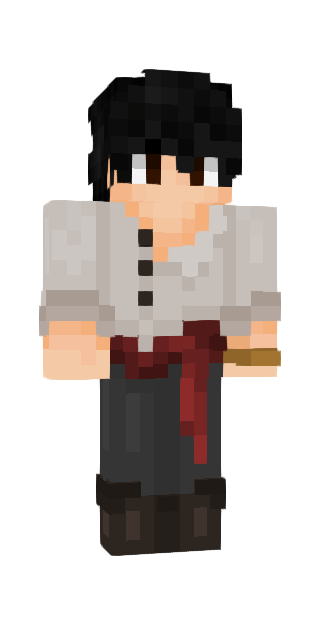 Black Classic #3b92 Minecraft skin avatar