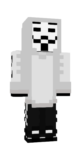 Monochrome Classic #3d3d Minecraft skin avatar