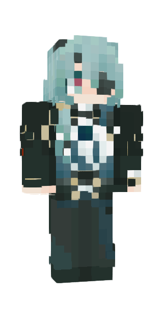Black Classic #3dd6 Minecraft skin avatar