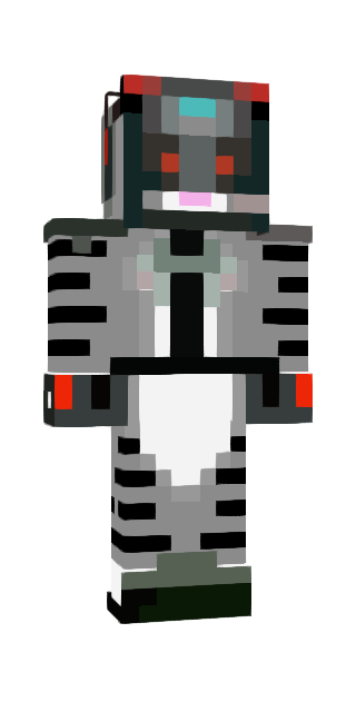 Monochrome Classic #404f Minecraft skin avatar
